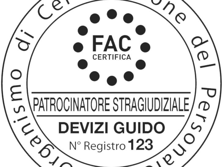 Certificazione UNI 11477:2013 – Patrocinatore Stragiudiziale